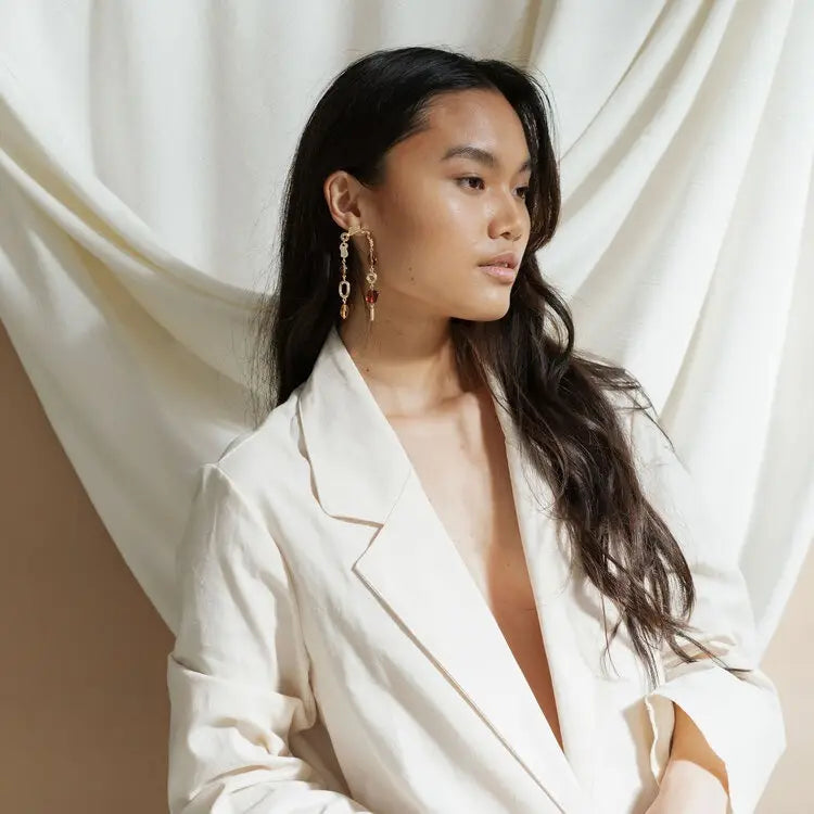 The Avery Earrings in Autumn