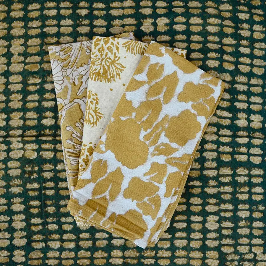 Woodland Napkins Mix (Set of 4)