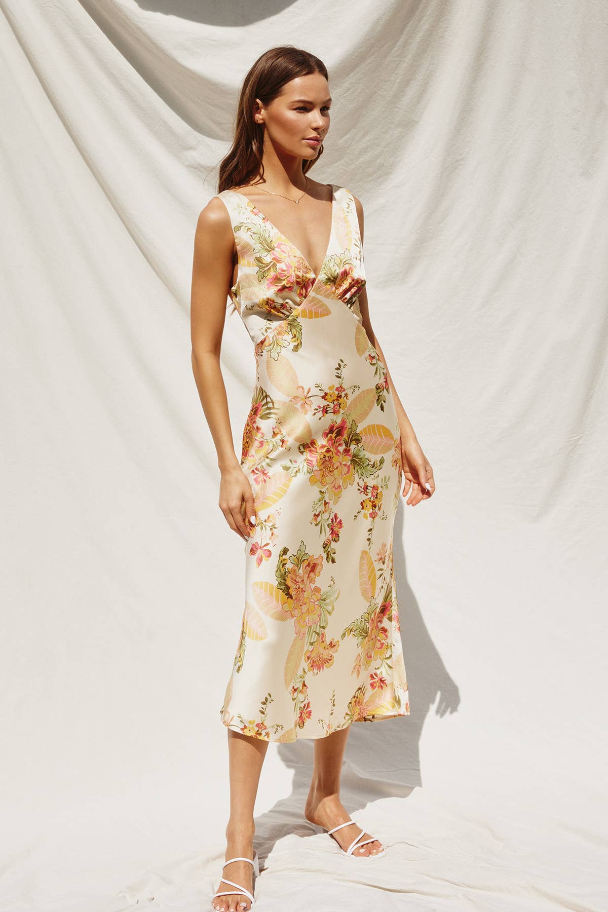 The Summer in Capri Midi Dress