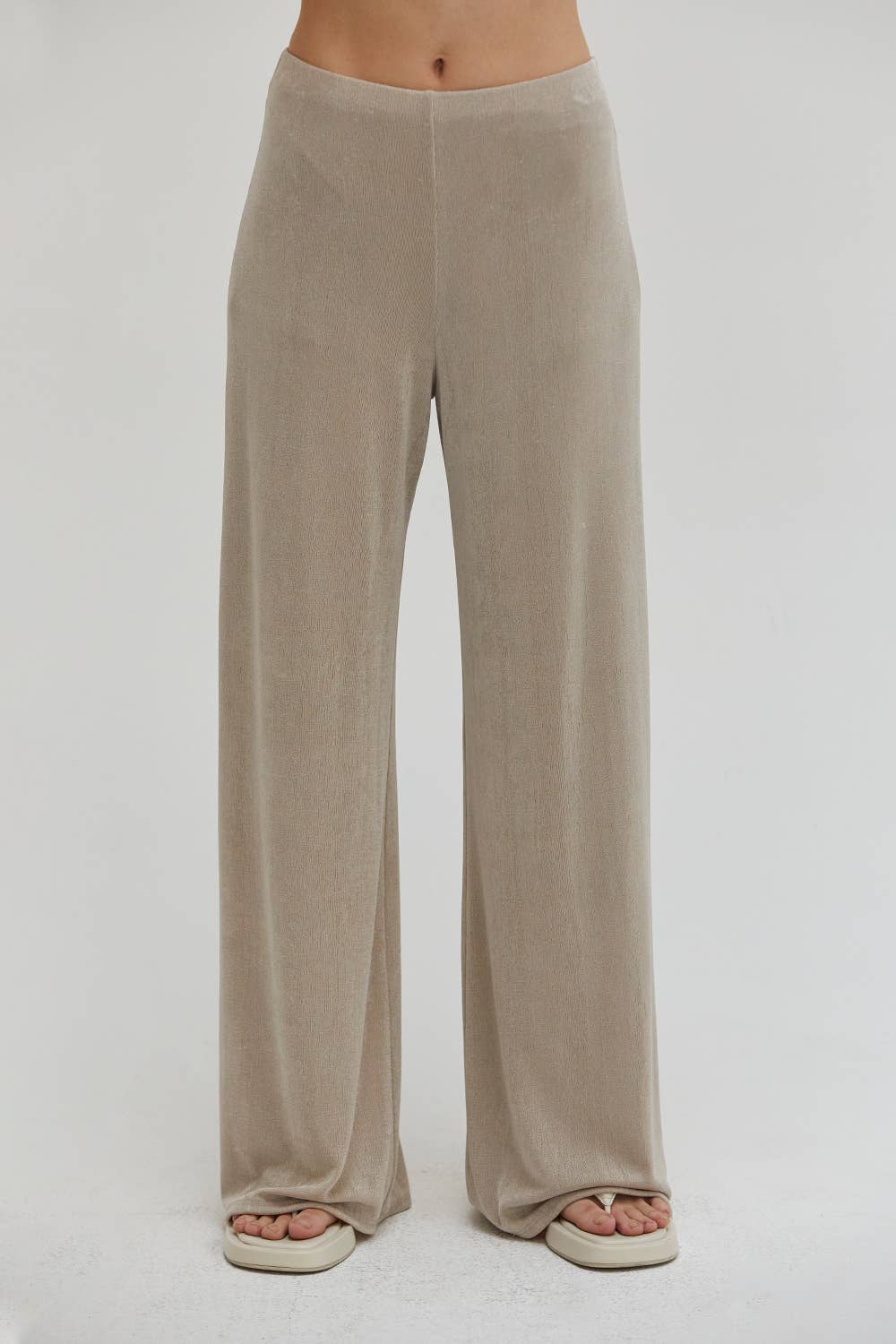 The Charlotte Travel Pants in Bone