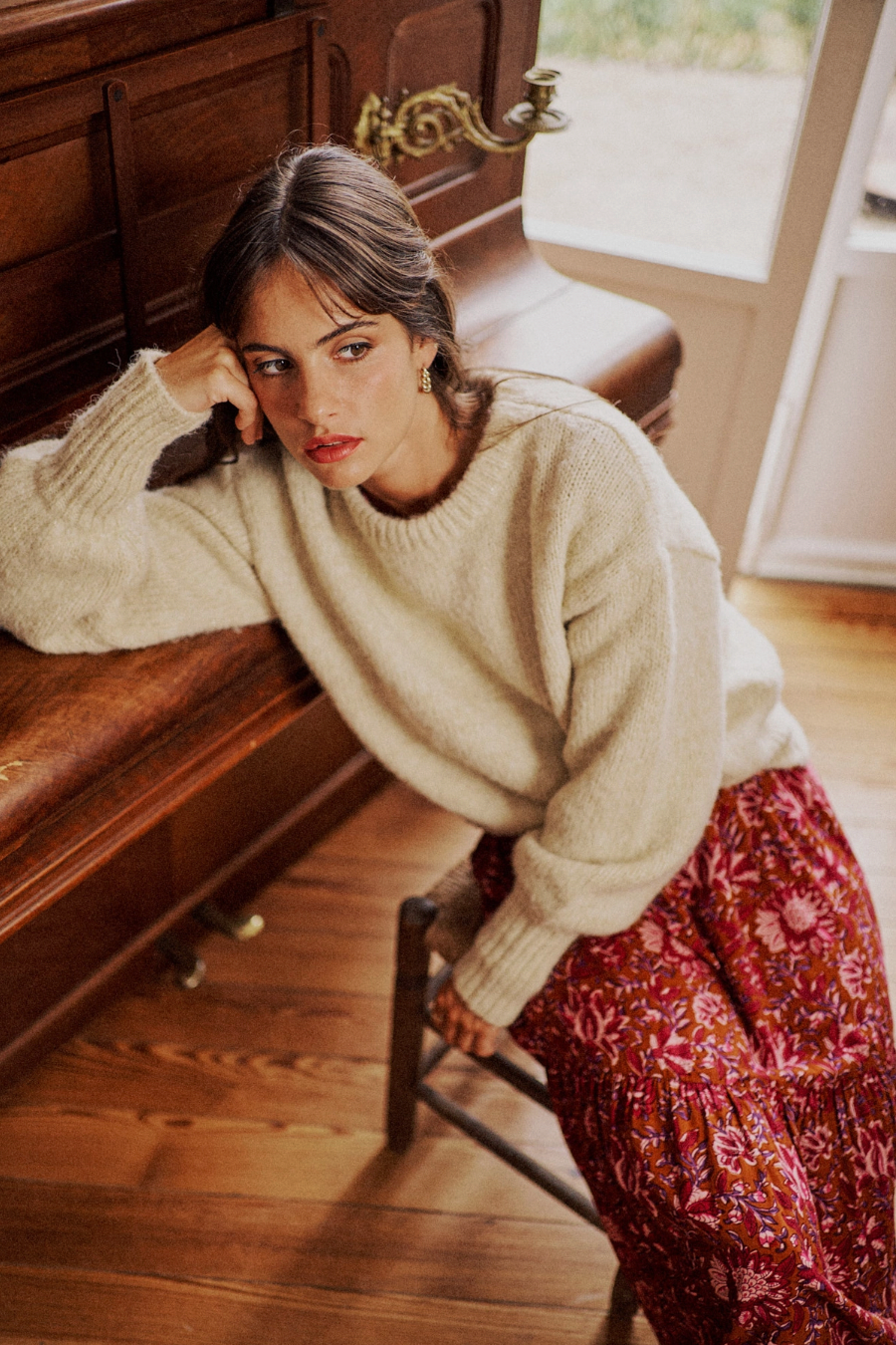 The Frances Large Knit Sweater