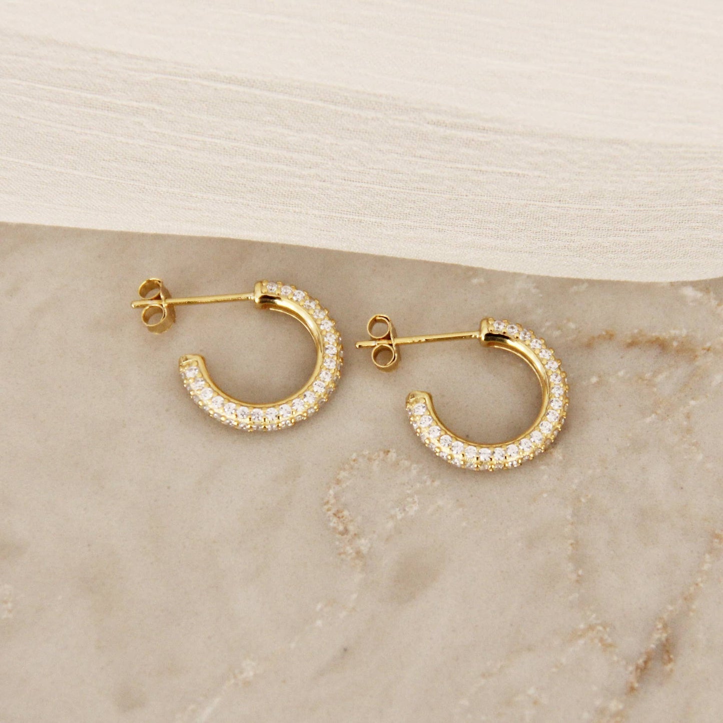 The Lucia Semi Hoops