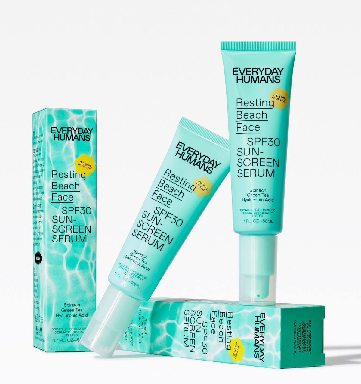 Resting Beach Face SPF30 Sunscreen Serum (Derm Tested)