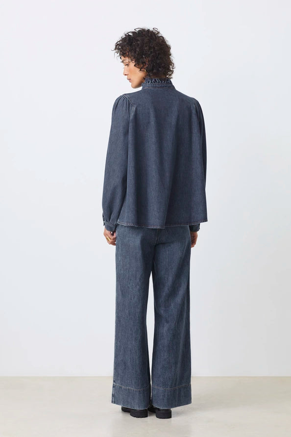 The Lively Denim Blouse