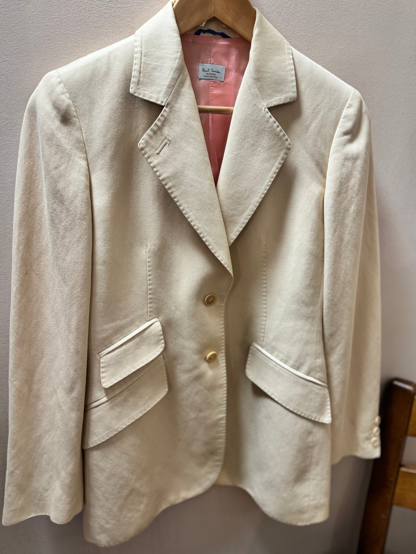 Vintage Butter Yellow Paul Smith Blazer