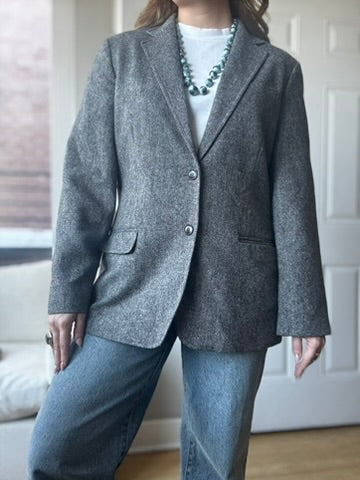 1990s Evan-Picone Wool Blend Blazer