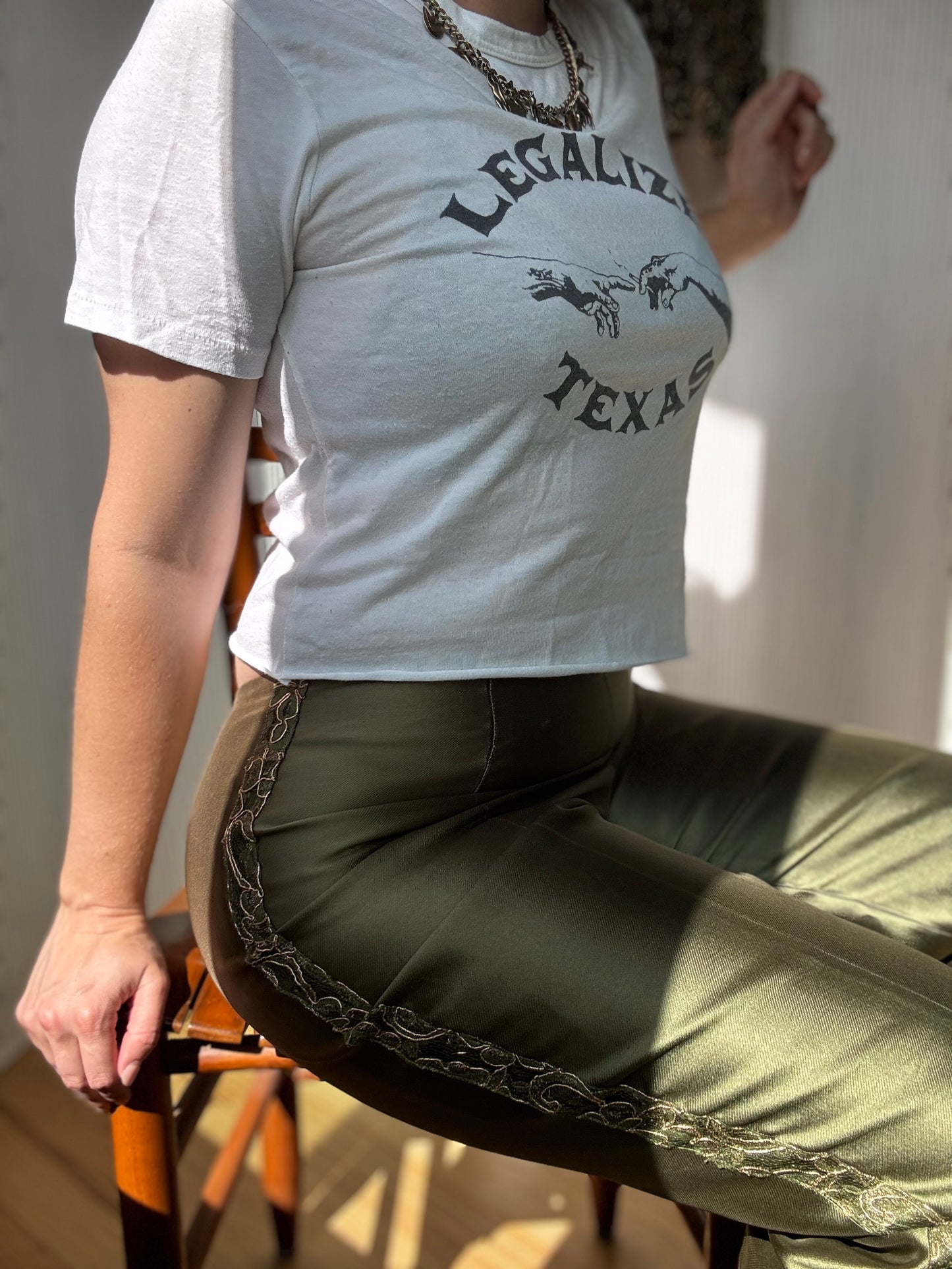 Vintage Chetta B 100% Silk Pants