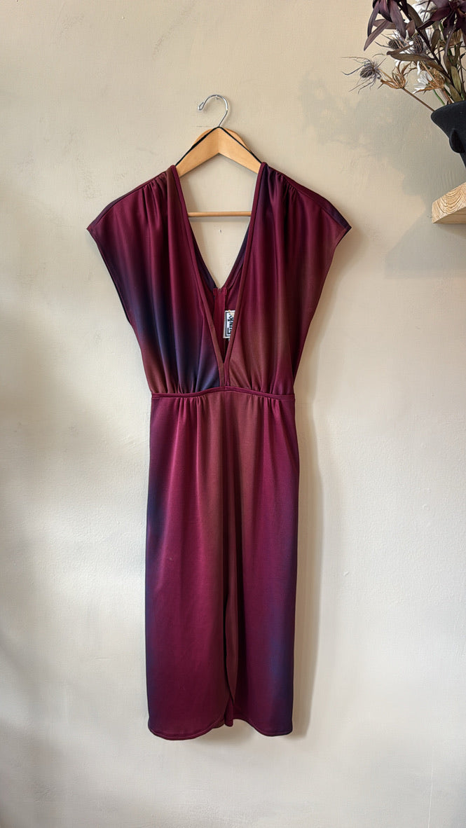 1980's Ombre Mia Midi Dress by Funky.