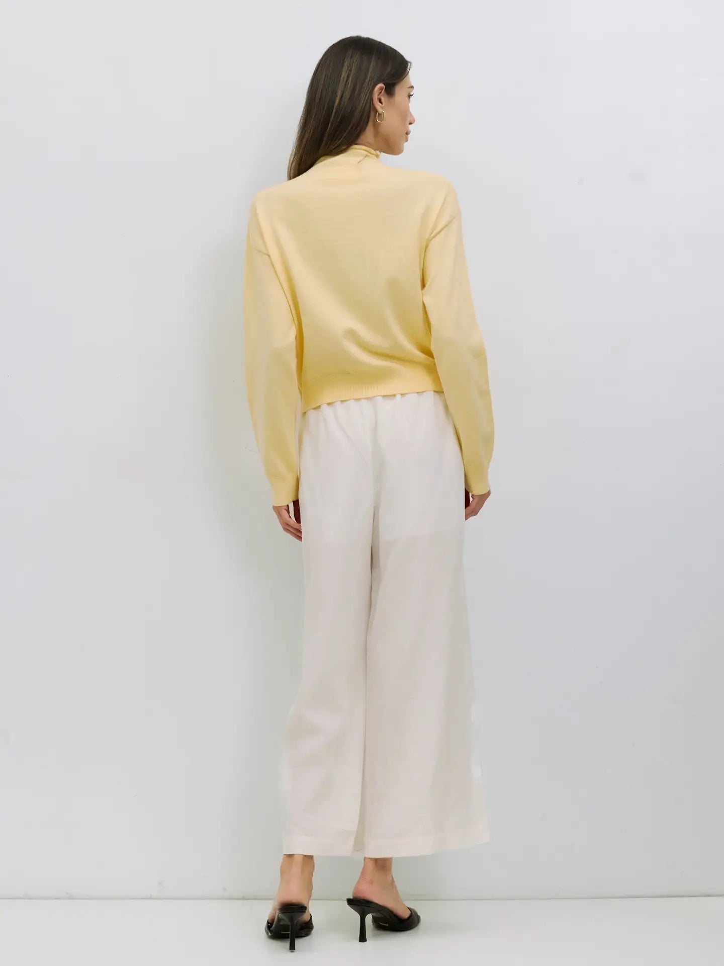 The Brooks Cardigan in Yellow