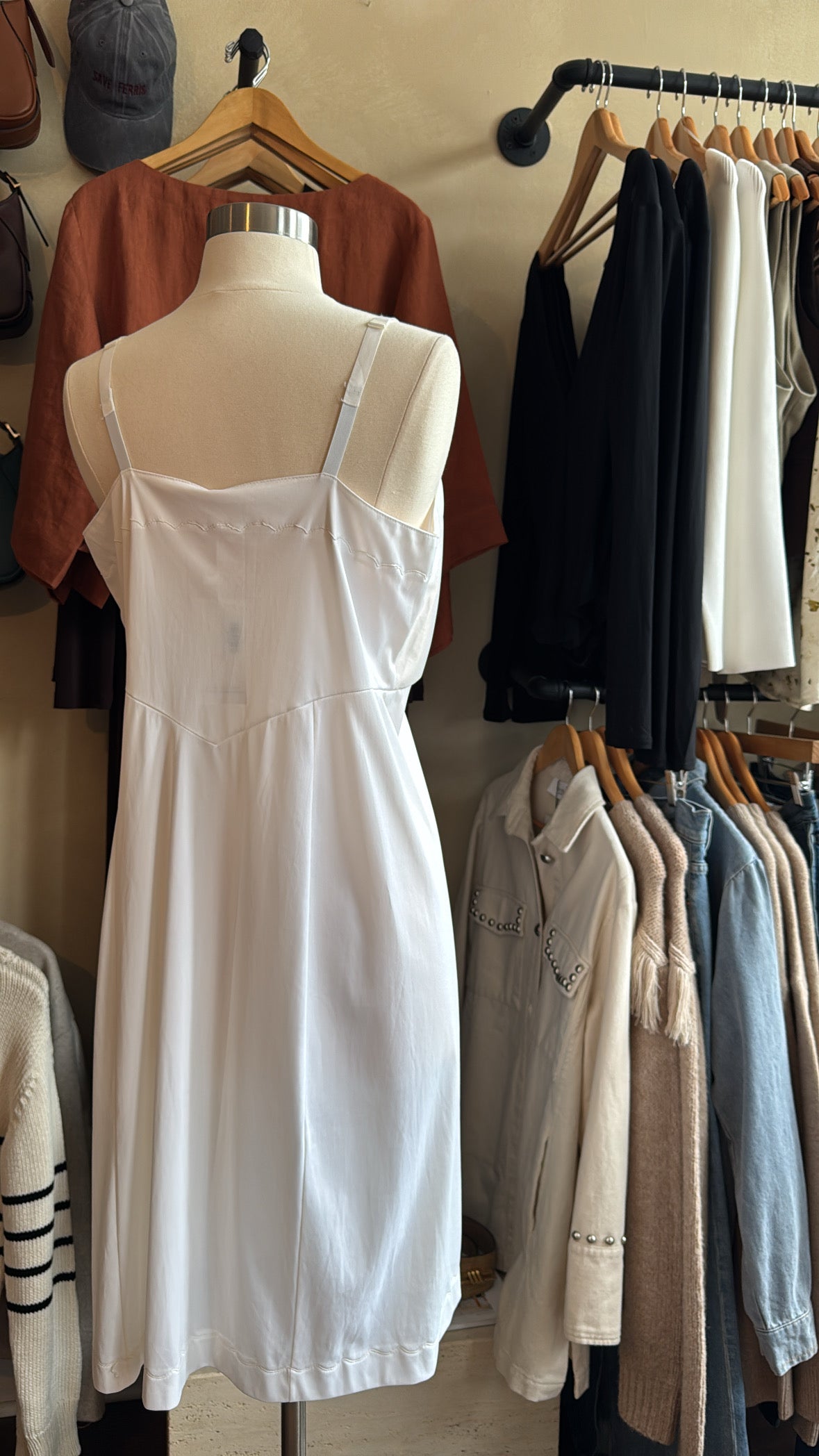 Vintage Dreamy White Slip Dress