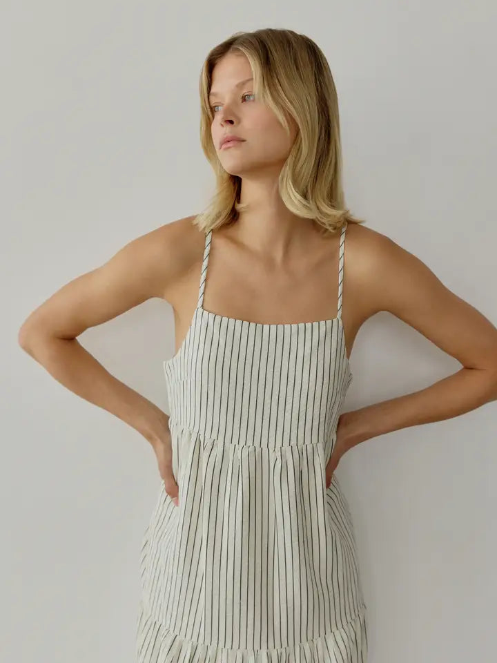 The Aspen Dress in Cream