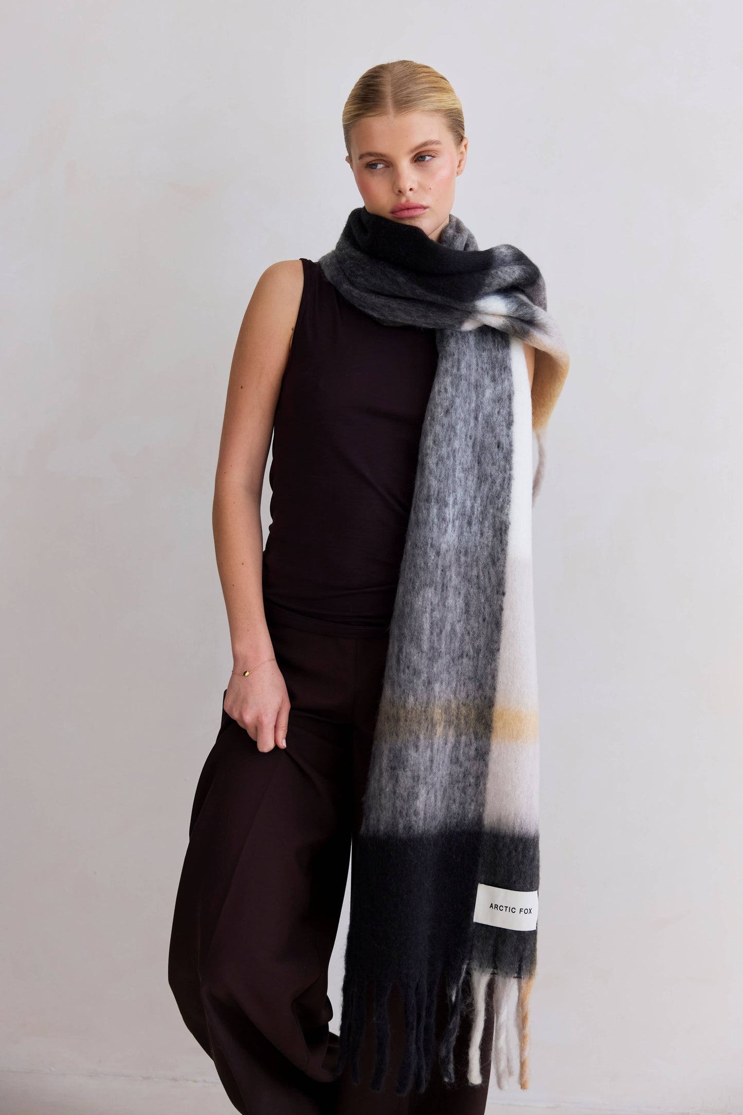The Stockholm Scarf - 100% Recycled - The Arctic