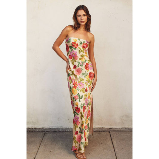 The Kiss of Love Strapless Maxi Dress