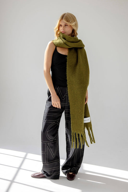 The Nora Scarf in Sea Kelp