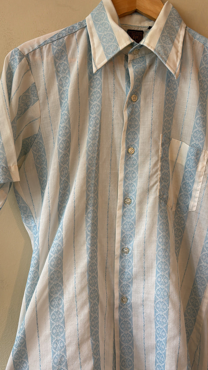 1970s Western Lightweight Button Up