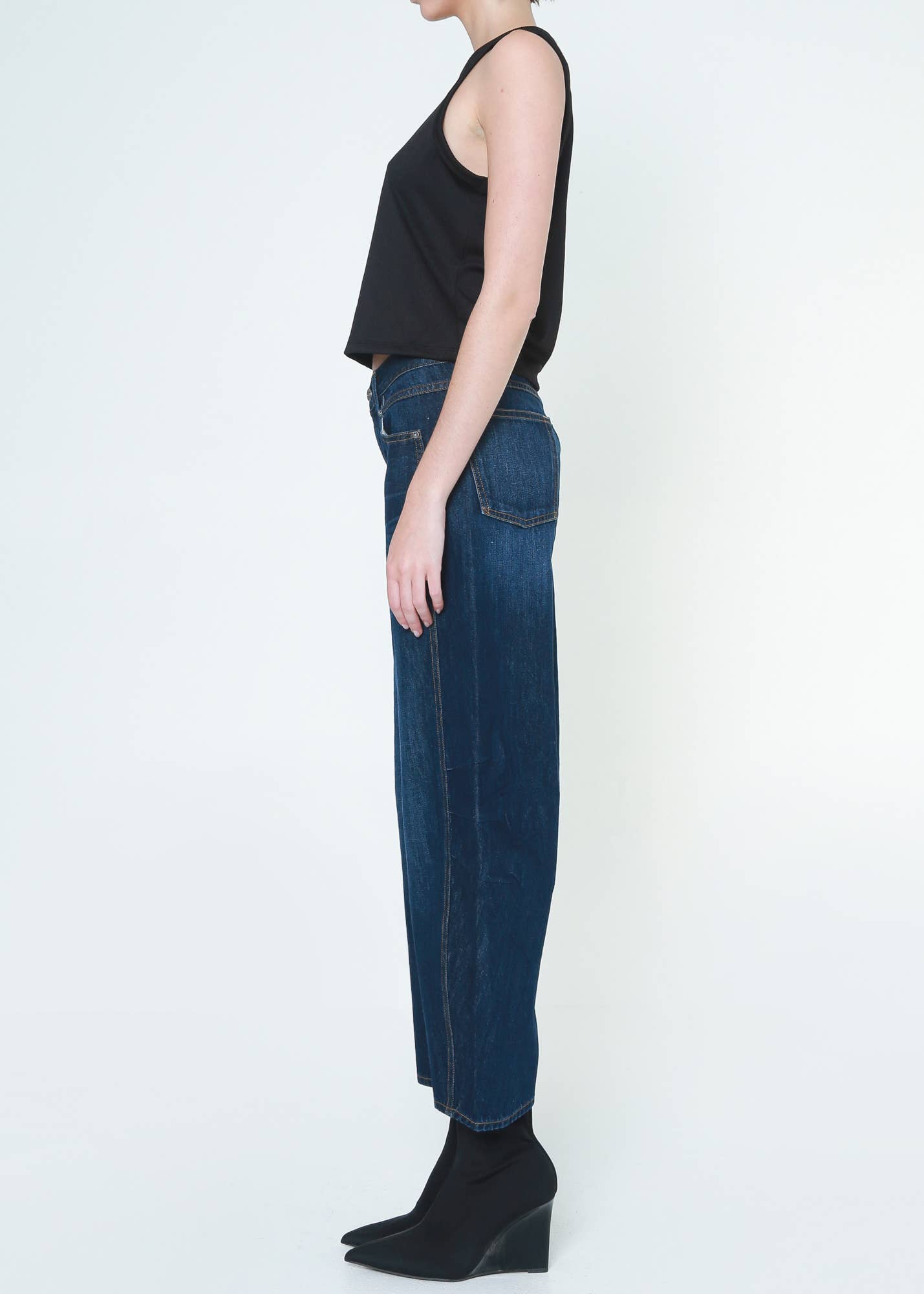 The Ava Flutter Slung Fit Denim