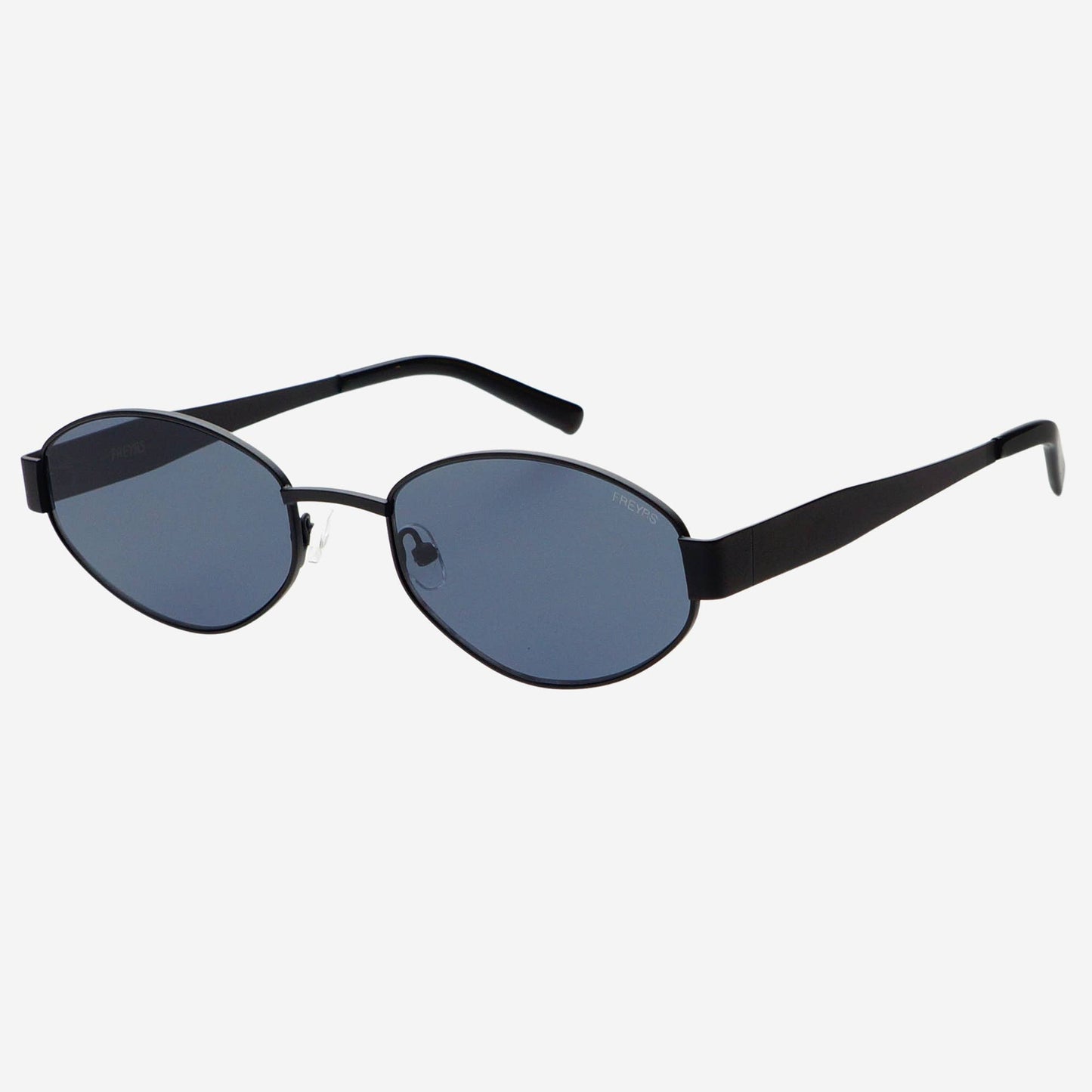 The Soho Oval Sunnies in Black