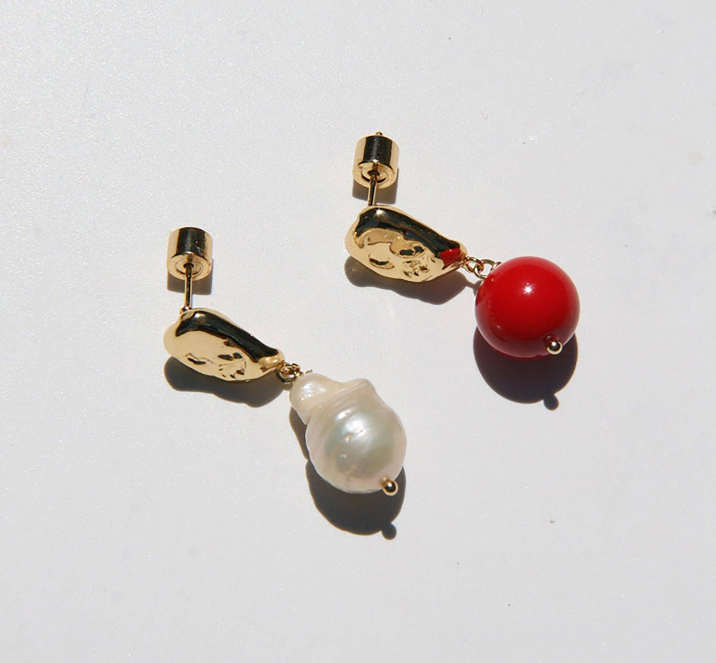 Rez Pearl Dangle Earrings By Orly