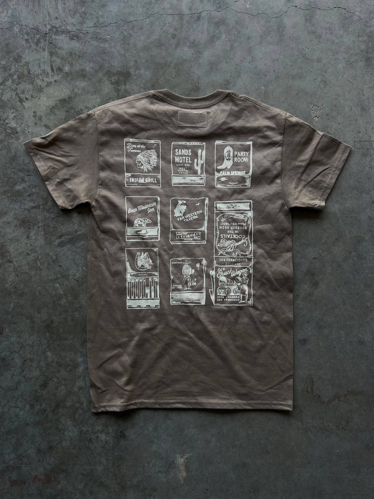 The Sad Cowboy Matchbook Tee