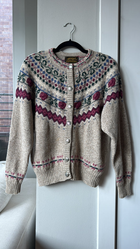 Eddie Bauer vintage sweater from Japan (for Erika)