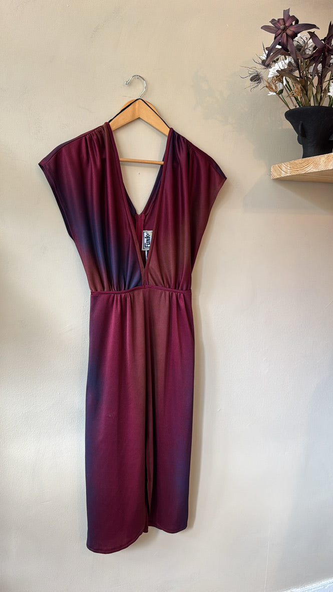 1980's Ombre Mia Midi Dress by Funky.