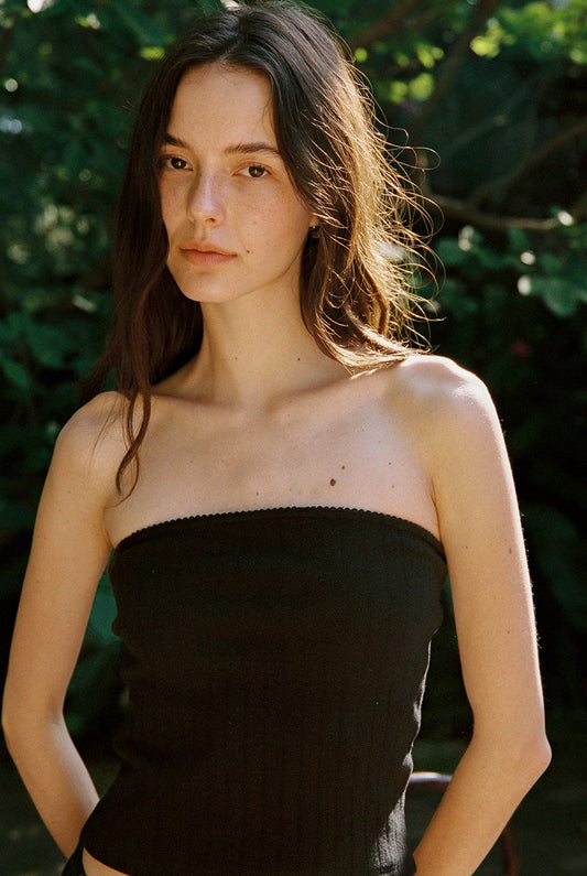 The Pointelle Tube Top