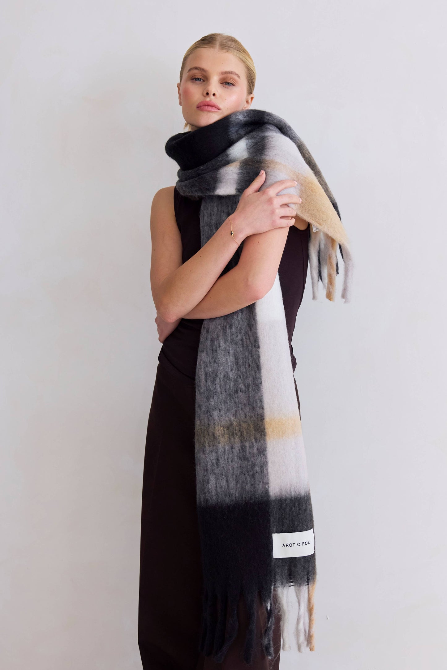 The Stockholm Scarf - 100% Recycled - The Arctic