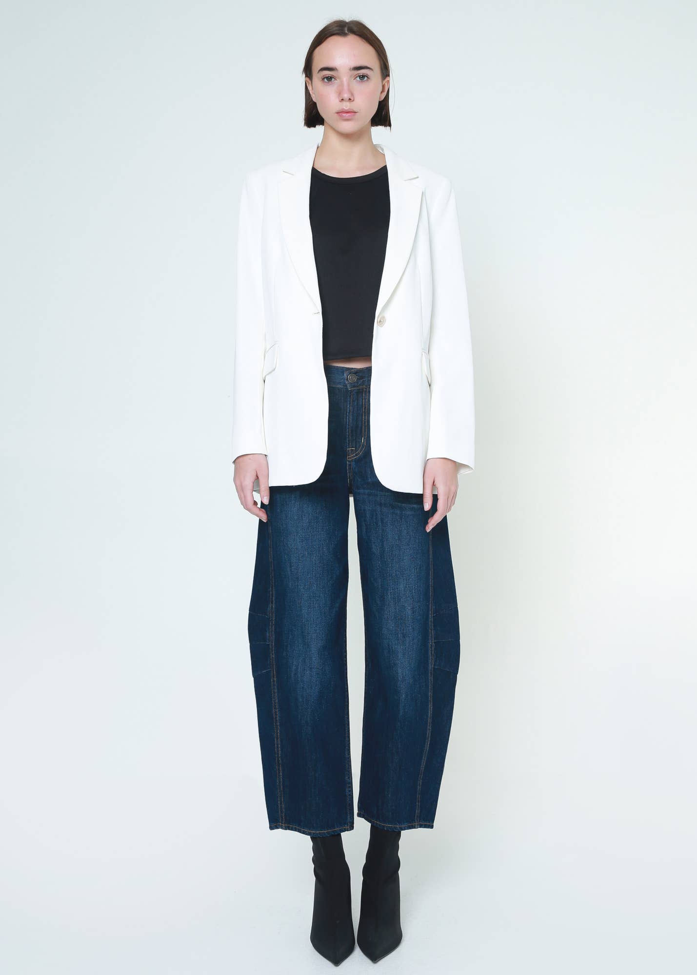 The Ava Flutter Slung Fit Denim