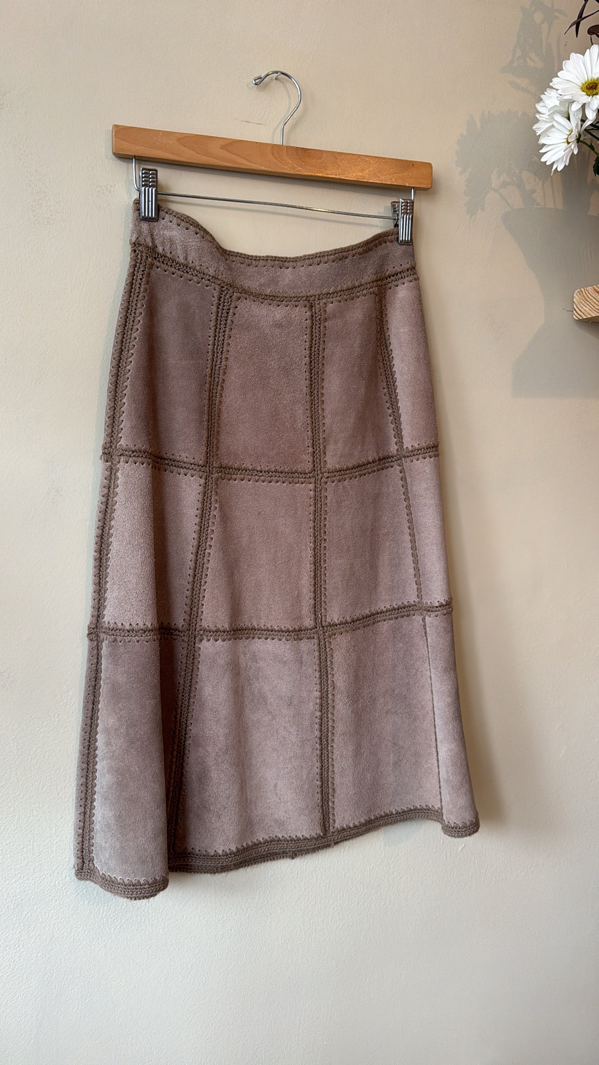 1970's Suede skirt