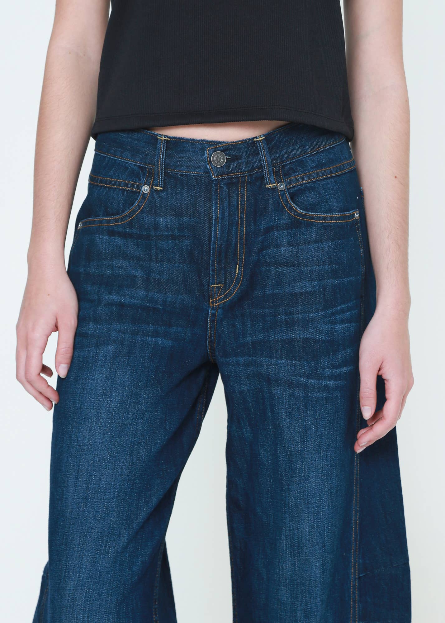 The Ava Flutter Slung Fit Denim