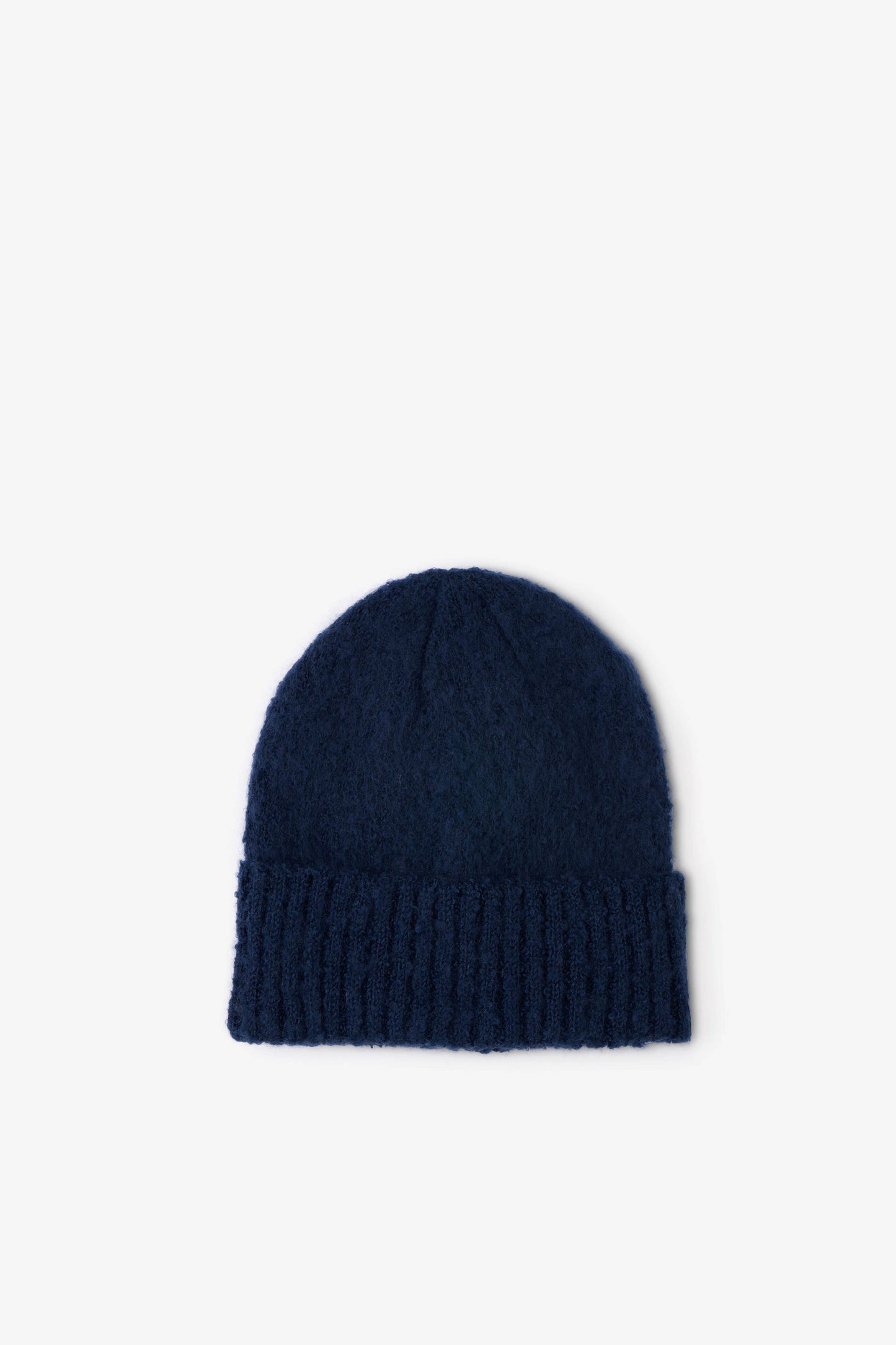 The Reykjavik Beanie Hat in Midnight Blue