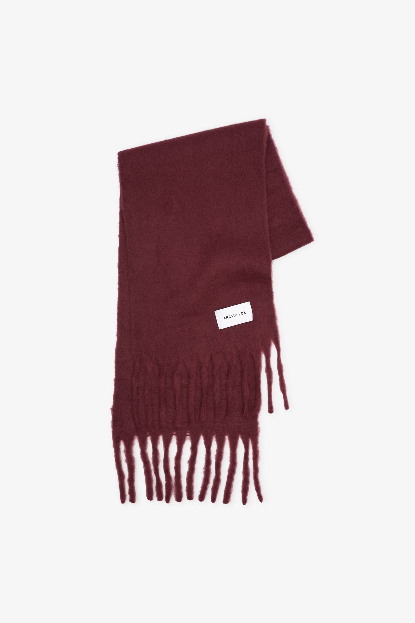 The Reykjavik Scarf - 100% Recycled - Burgundy