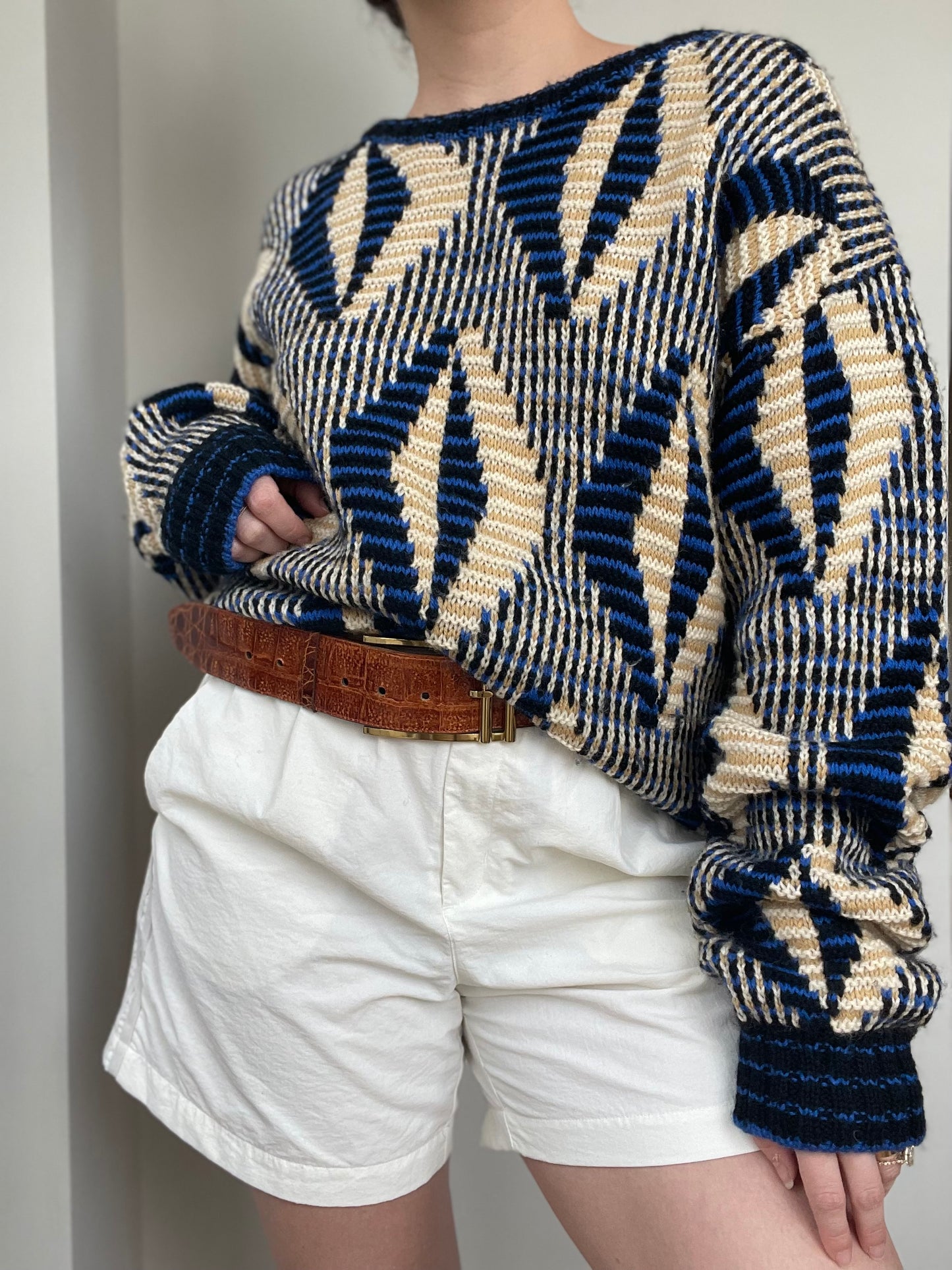 Vintage 1970s Maine Bay Wool Sweater