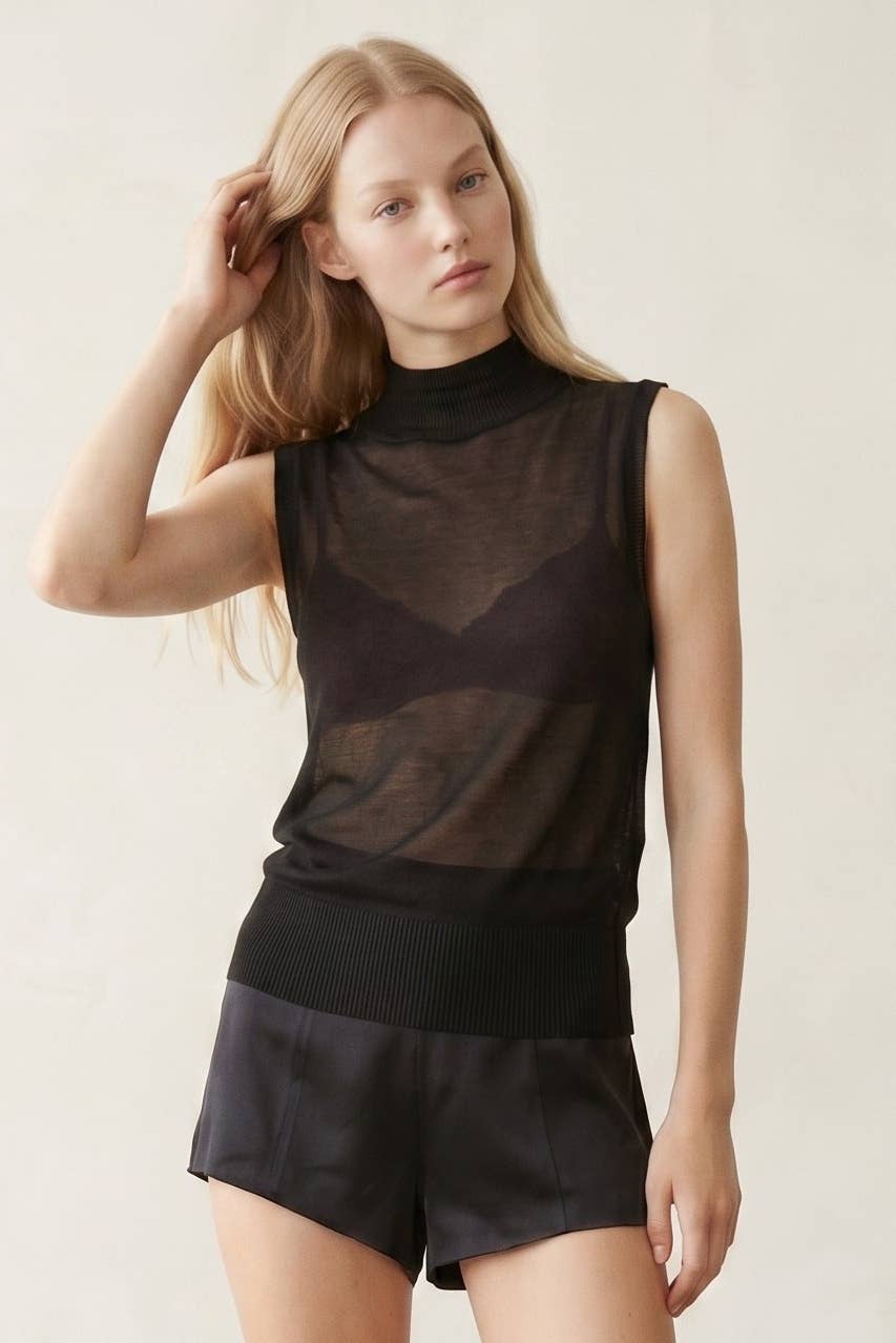 The Emilia Knit Open Back Tunic