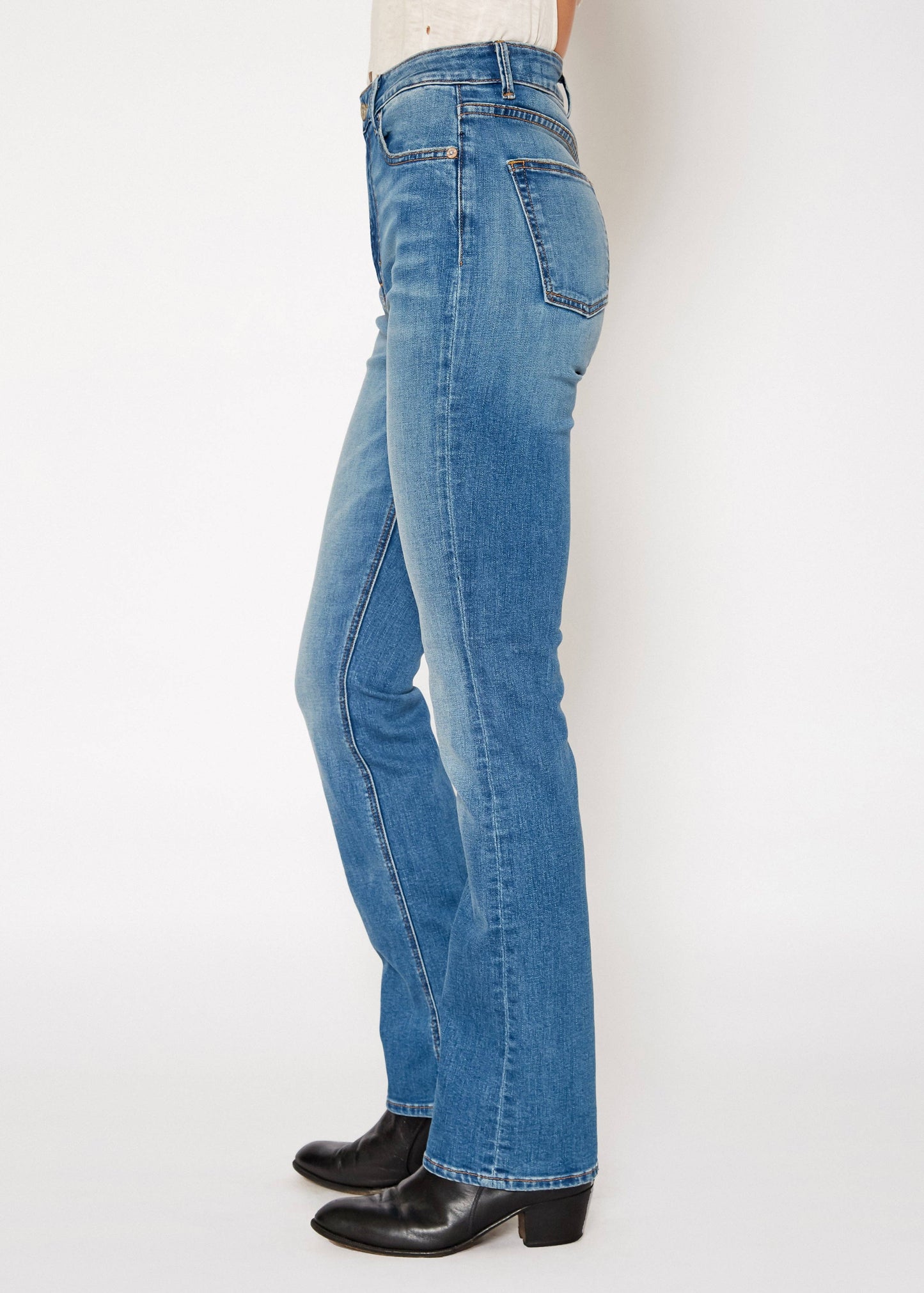 The Celine High Rise Boot Cut Denim by NOEND