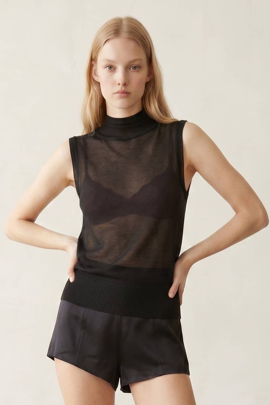 The Emilia Knit Open Back Tunic