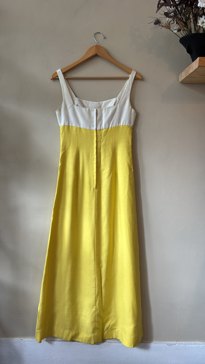 1960s Handmade Empire Waist Gown