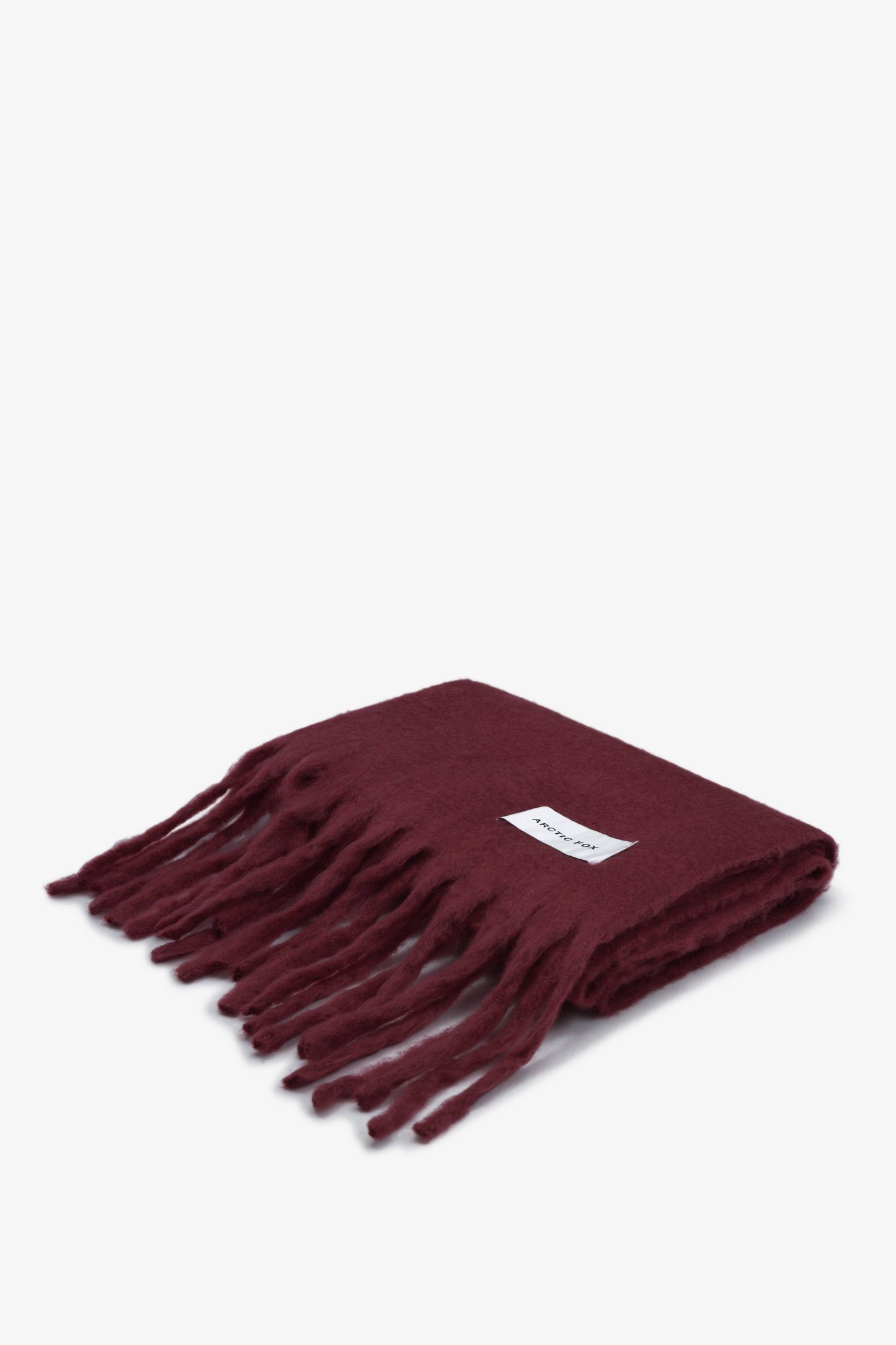 The Reykjavik Scarf - 100% Recycled - Burgundy