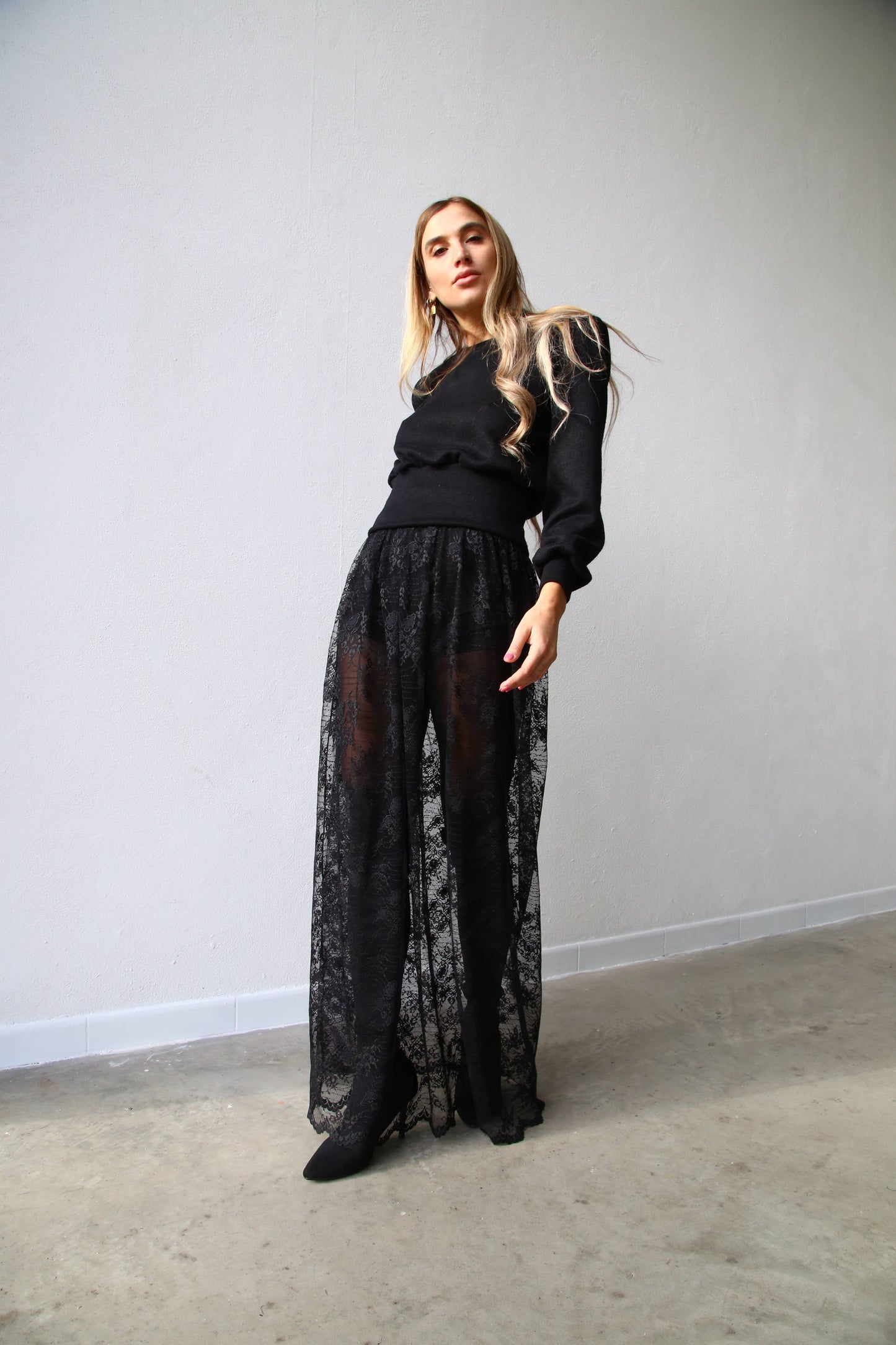 The Dark Romance Lace Skirt