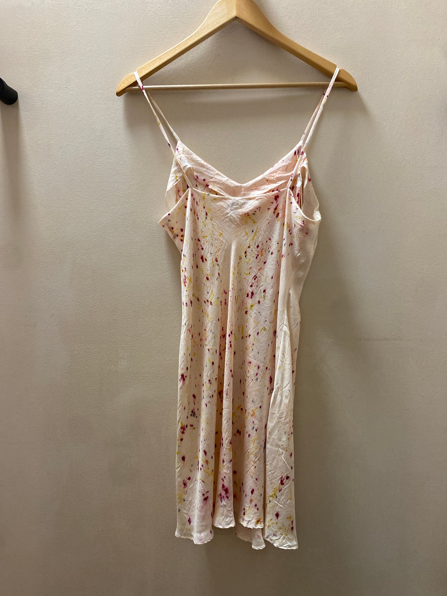 Scabiosa Laila Short Vintage Silk Slip Dress