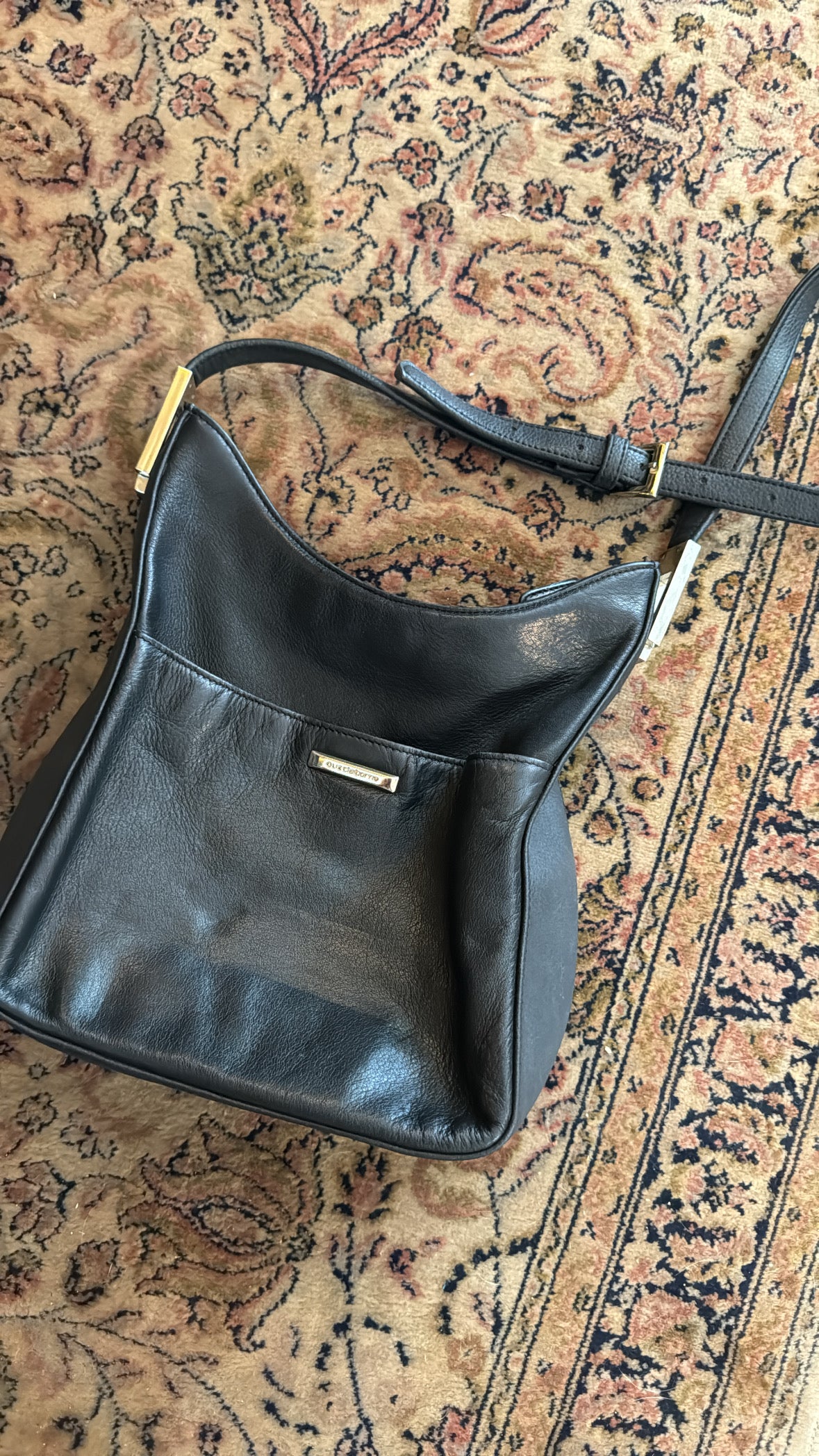 Vintage Liz Claiborne Crossbody Leather Bag