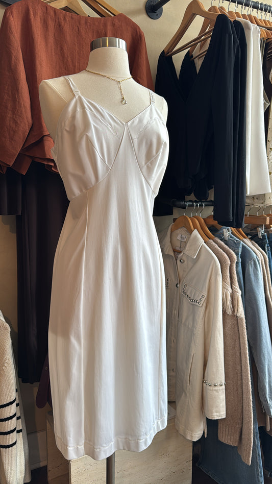 Vintage Dreamy White Slip Dress