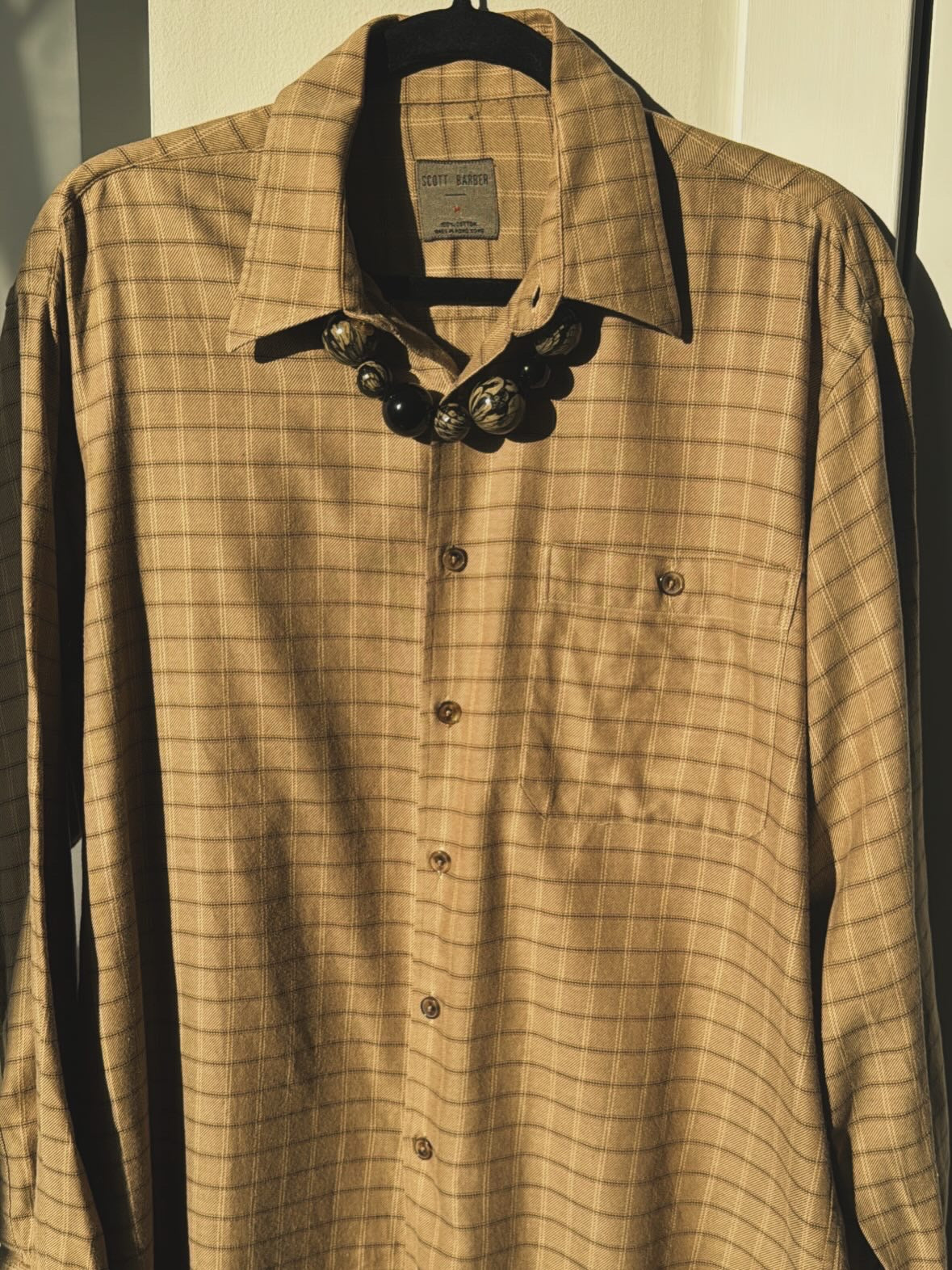 100% cotton Scott Barber button up