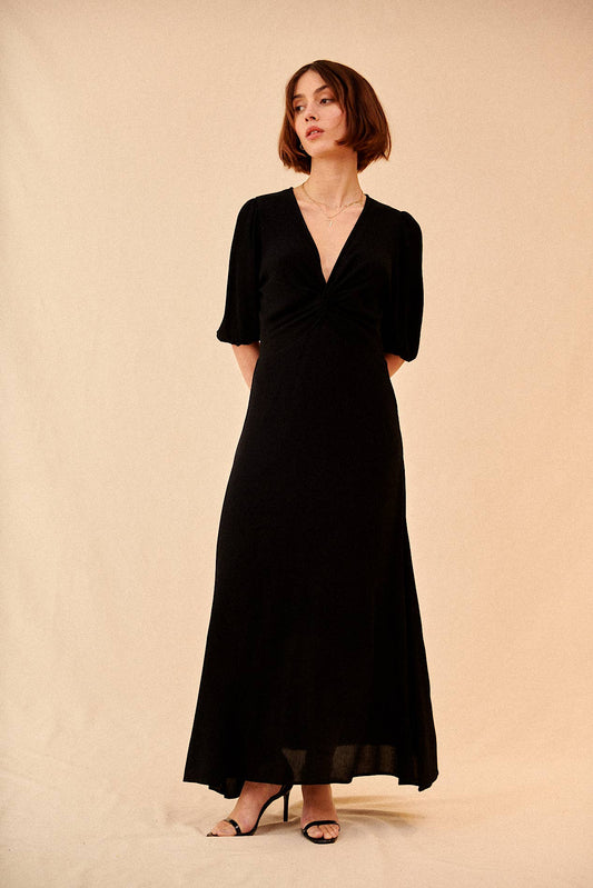 The Salma short sleeve midi dress