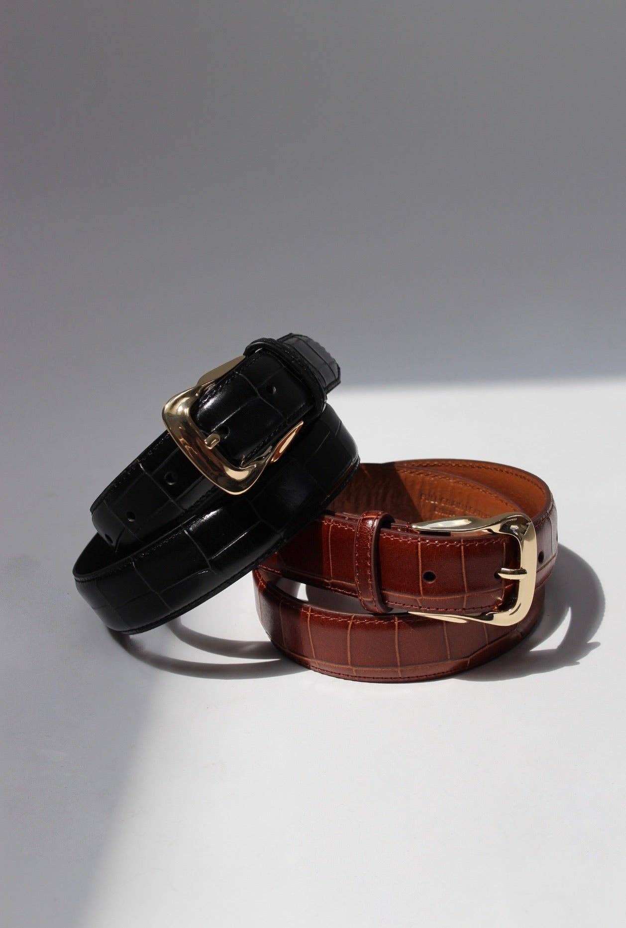 Mildred Belt by NA NIN in Brown