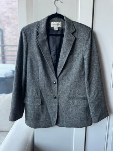 1990s Evan-Picone Wool Blend Blazer