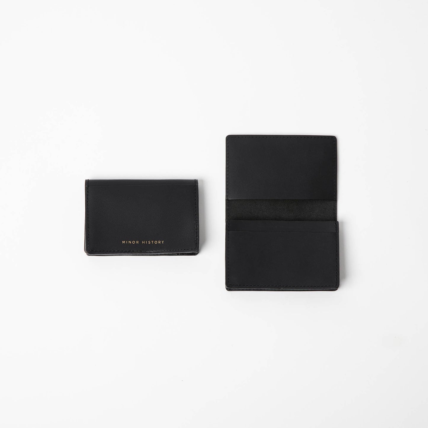 The Oyster Wallet in Black by Minor History