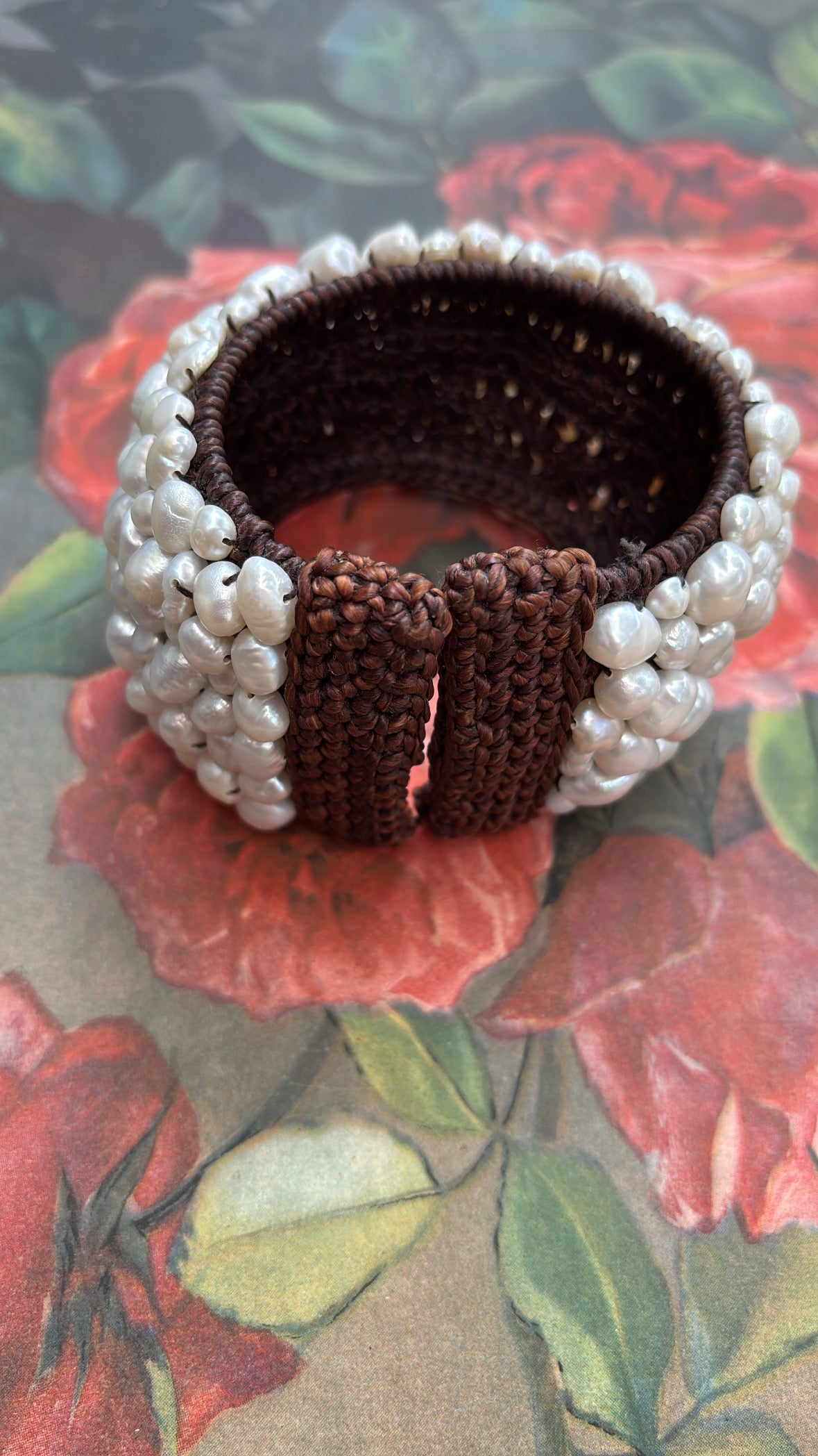 Vintage Pearl Bangle
