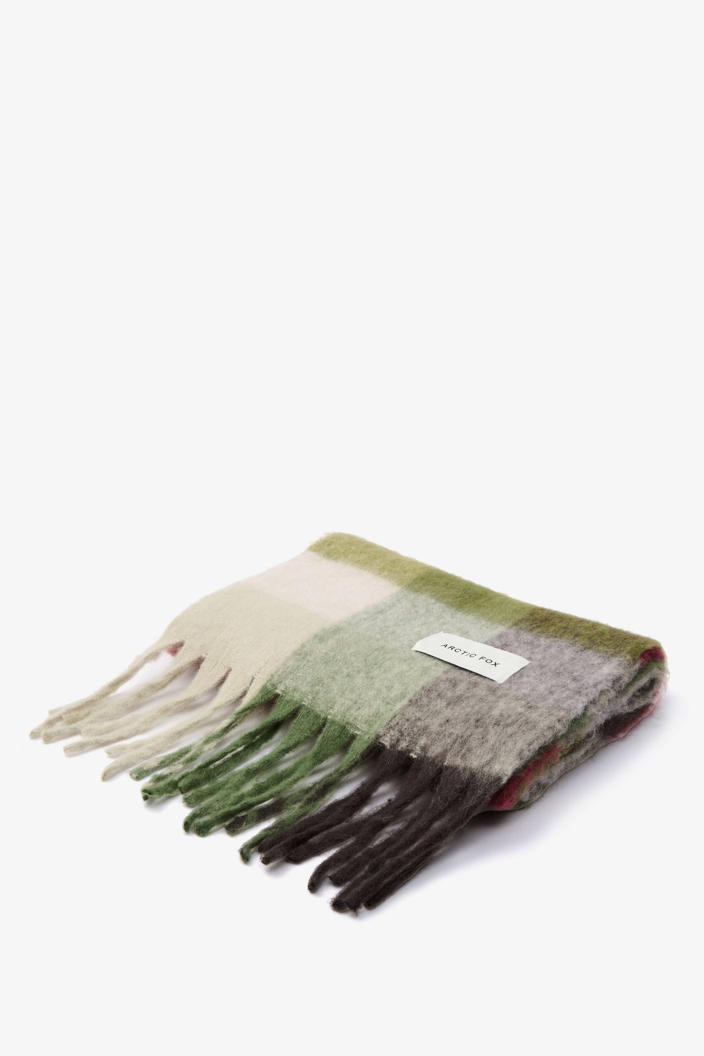 The Reykjavik Scarf in Mossy Green