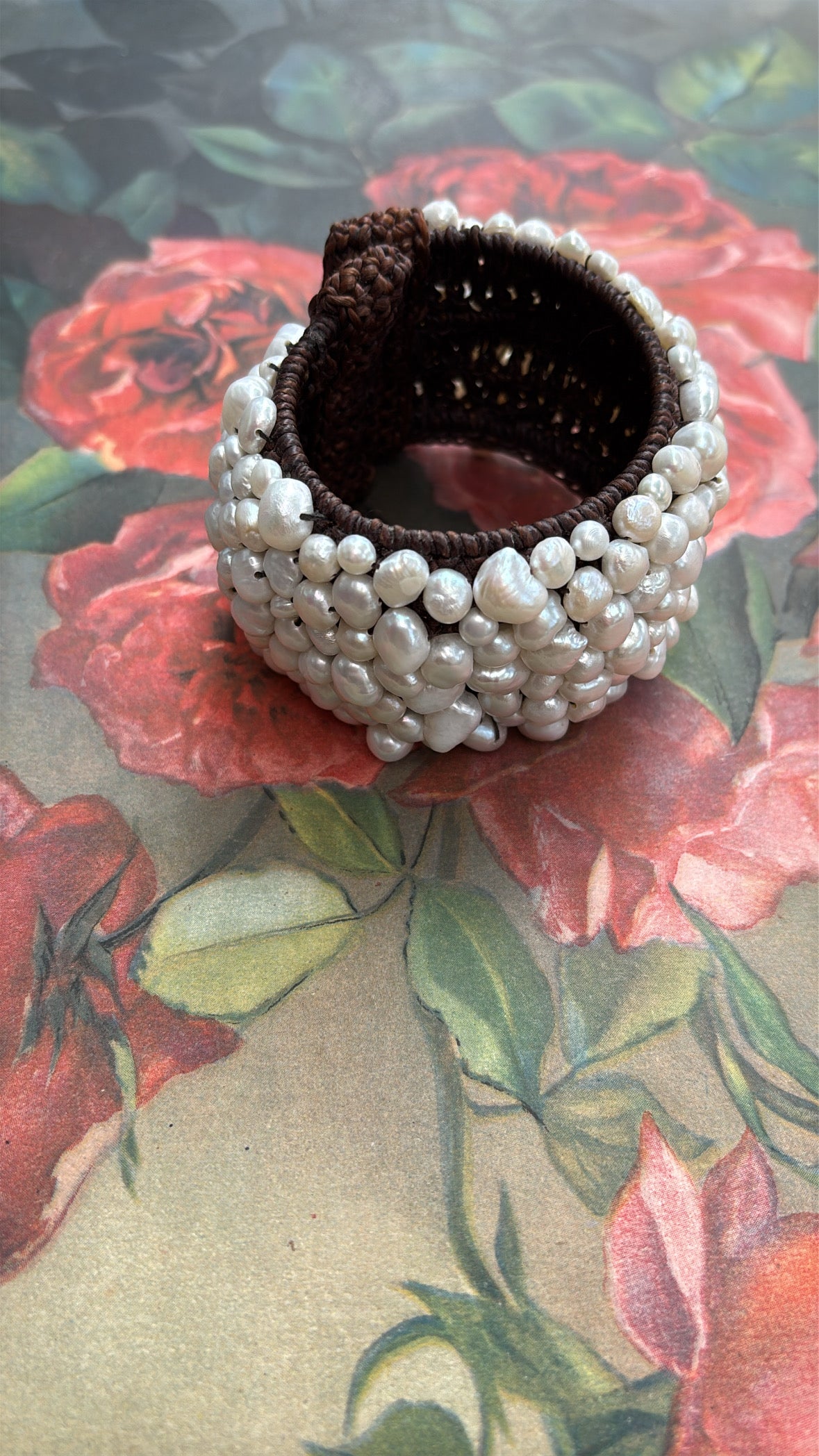 Vintage Pearl Bangle